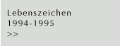 Lebenszeichen